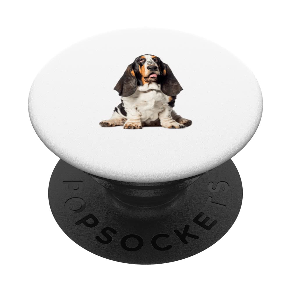 Basset Hound PopSockets Swappable PopGrip