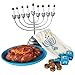 THE QUEEN'S TREASURES 18 Inch Doll Food Accessory, 22 Piece Authentic Hanukkah Play SetIntended for use with American Girl Dolls