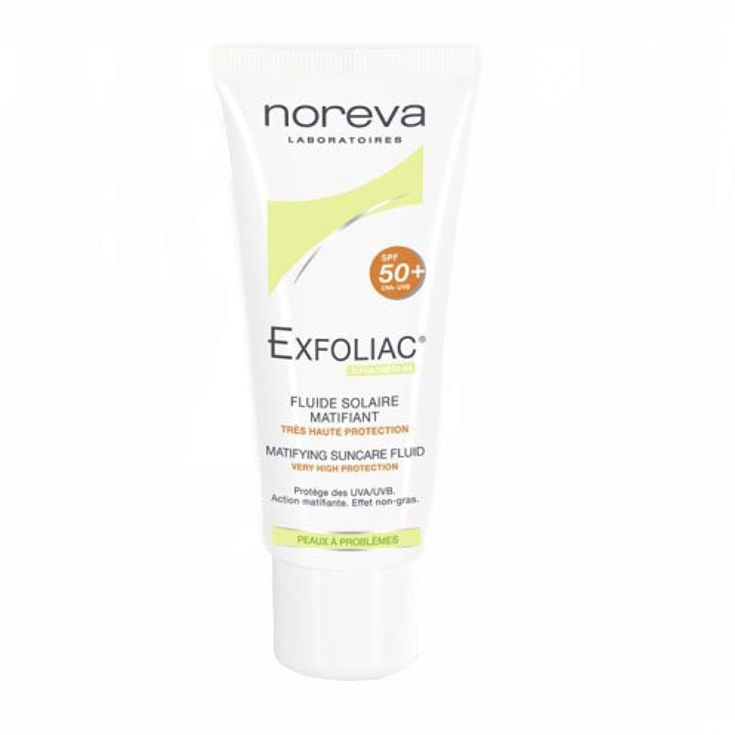 NOREVA Exfoliac Matifying Suncare Fluid SPF50+ 40 ml