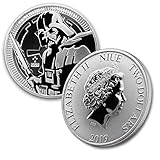 2019 NU 1 oz Silver Star Wars Darth Vader $2 Brilliant Uncirculated