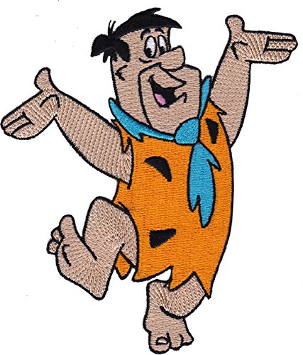 Application Flintstones Fred Dance Patch