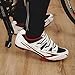 Venzo Bicycle Men's or Women's Road Cycling Riding Shoes - 3 Straps- Compatible with Peloton for Shimano SPD & Look ARC Delta - Perfect for Indoor Indoor Road Racing Bikes White 46