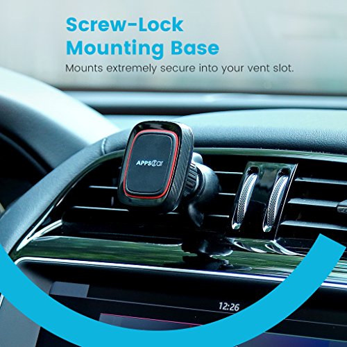 image for [INTRO PRICE]APPS2CAR Ultimate Air Vent Magnetic Car Phone Mount - Tit