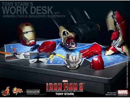 tony stark iron man 3 hot toys