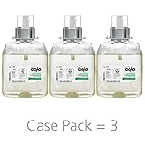 GOJO Green Certified Foam Hand Cleaner, Fragrance Free, 1250 mL Hand Soap Refill for GOJO FMX-12 Push-Style Dispenser (Pack of 3) - 5165-03