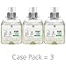 GOJO Green Certified Foam Hand Cleaner, Fragrance Free, 1250 mL Hand Soap Refill for GOJO FMX-12 Push-Style Dispenser (Pack of 3) - 5165-03