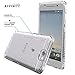 HTC One A9 Case, POETIC Affinity Series [X-FORM] Premium Thin/No Bulk/Protection Where Its Needed/Clear/Dual Material Protective Bumper Case for HTC One A9 (2015) Frost Clear/Clear