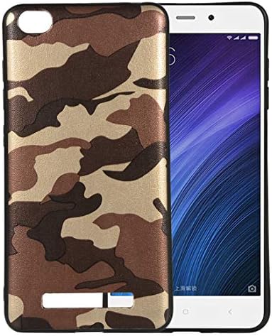 Yutwo Case for Xiaomi Redmi 4A, Camo Case Camouflage Design Bumper Super Thin Slim-Fit Anti-Scratch Shock Proof Anti-Finger Print Flexible TPU Gel Case for Xiaomi Redmi 4A - A#Gray