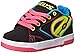 Heelys Propel Skate Shoe (Little Kid/Big Kid), Black Neon, 5 M US Big Kid