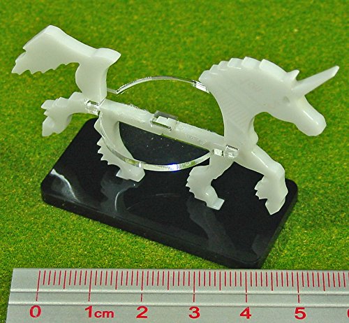 Unicorn, Character Mount Marker, White , 25x50mm Base (1)