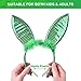 6 Pcs St. Patrick's Day Decorations Set Irish Headband - One Size Fits All for St. Patrick's Day Accessories, Party Packs