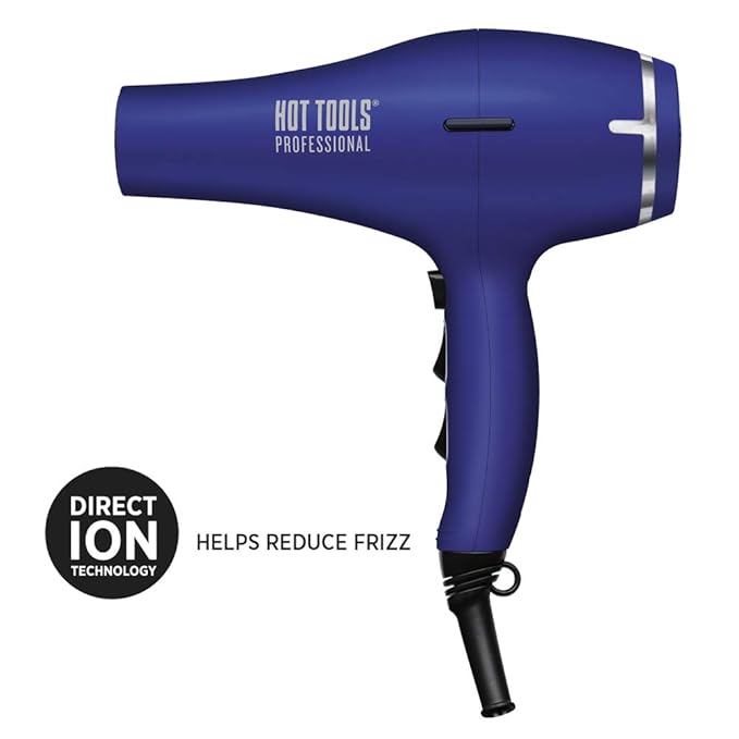 hot shot tools blue titanium hair dryer
