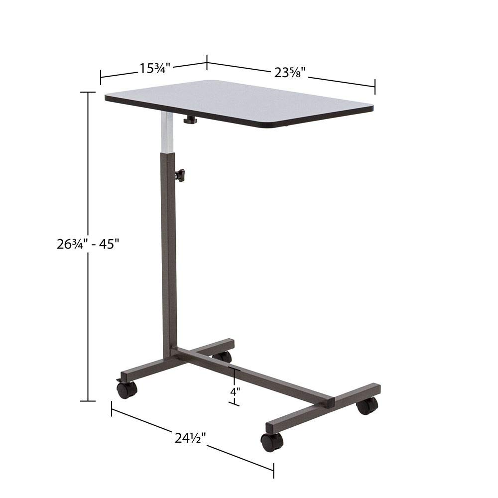 Silver Spring Tilting Overbed Table: Industrial & Scientific