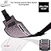 ANJ Outdoors Super Slim Water Resistant Money Belt, Running Belt for Women and Men, Expandable Phone Belt to Hold Cell Phones, Cards, and Money. Ideal Waist Bag Waist Pack for Travel, Sports and Yoga…