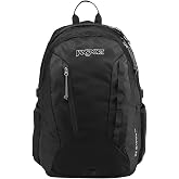 JanSport 32L Agave Hiking Backpack - 15 In Laptop, Black | Daypack with Universal 3L Hydration System or 15 Inch Laptop Sleeve, Ideal for Hiking and Traveling