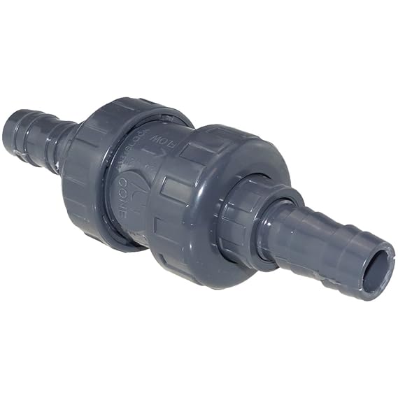 Cepex PVC Rückschlagventil Schlauchtülle 20 mm