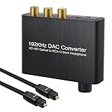 AUTOUTLET 192kHz DAC Converter Digital Audio