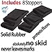 iPrimio Furniture Bed Wheel Stopper, Solid Rubber Caster Cups for Hardwood Floors, Chair Stoppers, Non-Slip Pads, Room Noise Muffling Foot Protectors - for Bed Frame, Office Chair, Couch (8 Pack)