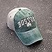 Dark Green & Gray Shamrock Cobblestone Trucker Hat with Mesh Back, Fitted Baseball Cap, Boston Apparel Gift for Men, Women & Kids, OSFM Adjustable Size - Chowdaheadz