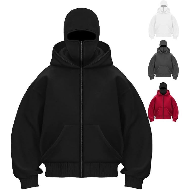 Sweat à Capuche Zippé Femme – Veste Sport Coupe-Vent Avec Poches, Col Montant, Confort Absolu Toute L’Année