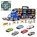 Aokesi Transport Car Carrier Truck Toy - Mini Car and Play Vehicle Set for Kids, Best Gift for Boys Girls Age of 3-12 Year Old…