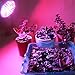 Tuscom 18 LED E27 Grow Light Lamp Veg Flower Indoor Hydroponic Plant Full Spectrum 18W