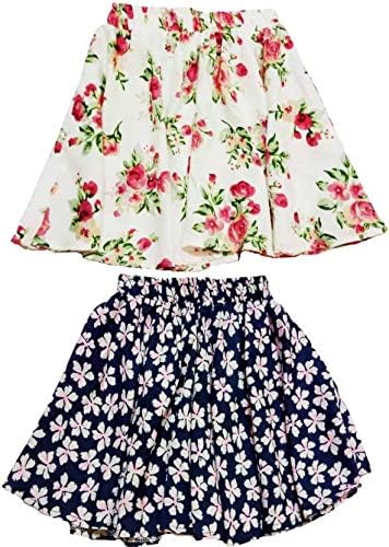 Girls' Poly Crepe Skirt