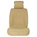 Sojoy IsoTowel Car Seat Cover, Microfiber Seat Protector with Quick-Dry Non-Slip Base,Car seat Protector for All Workouts, All-Weather Honeycomb Cloth (Tan)