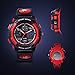 HIwatch Kids Watches Boys Girls Waterproof Sports Digital Wrist Watch for Youth, Red