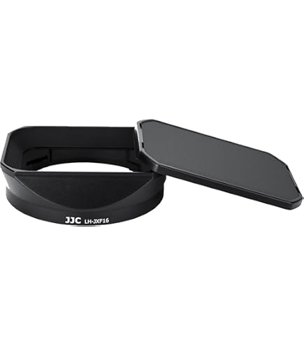 Amazon.com : Haoge Bayonet Square Metal Lens Hood Shade with Cap