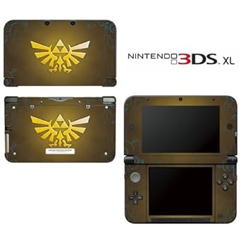 Zelda Triforce Logo Decorative Video Game Decal Cover Skin Protector For Nintendo 3ds Xl By Decals Plus Amazon De Games