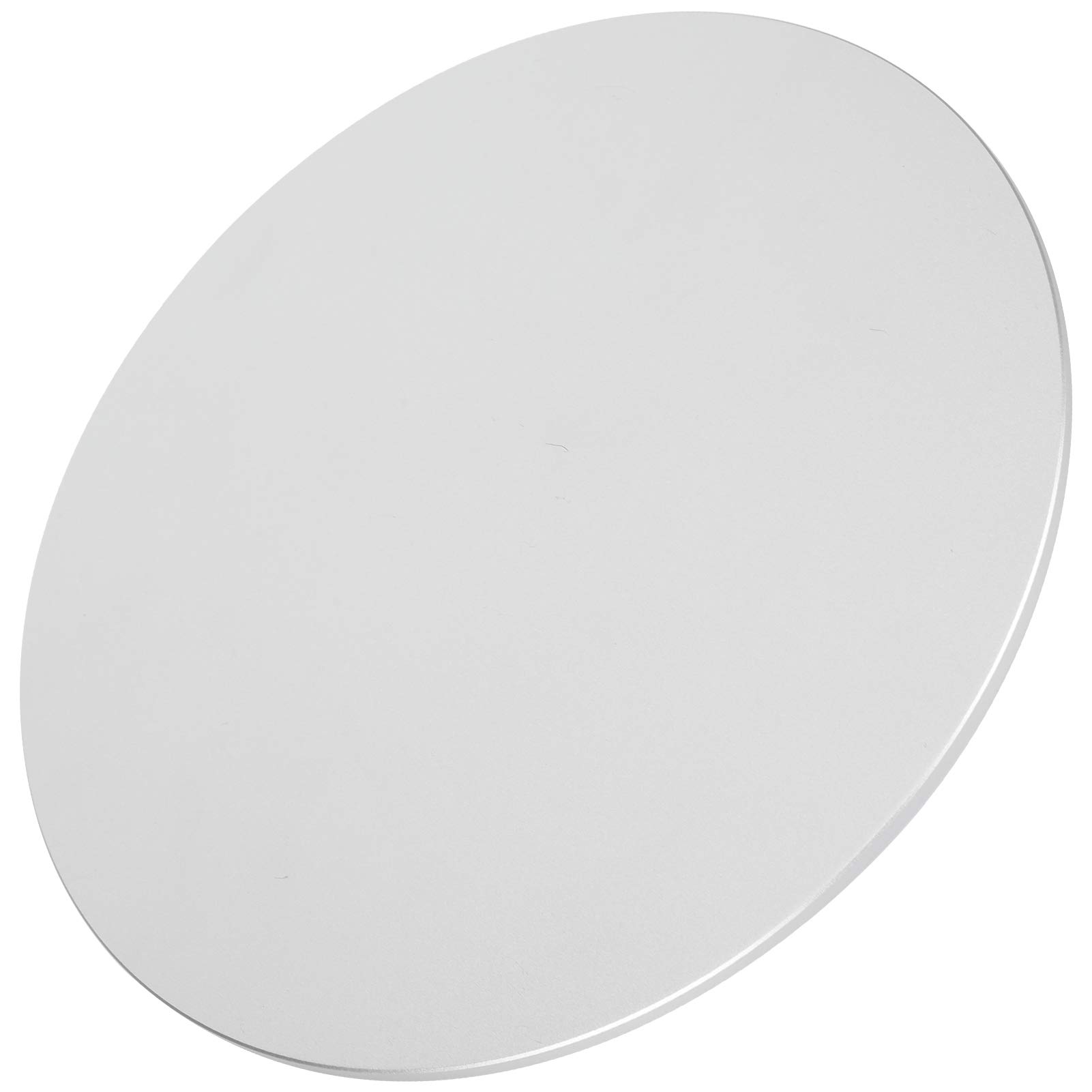 Monitor Swivel Base, 360° Rotation Aluminum Alloy Computer Monitor Base, Non‑Slip Tablet Stand Rotating Swivel Base for Disply Rotating Mount(Silver)