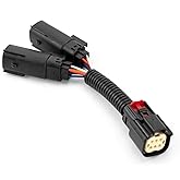 Mofun Rear Lighting Y Harness Fit for Harley Touring 2014-2024 Black | Light Y-Harness Fit for Touring Street Road Electra Glide Road King Ultra Limited FLHR/I FLHXS FLTRXST FLHTK