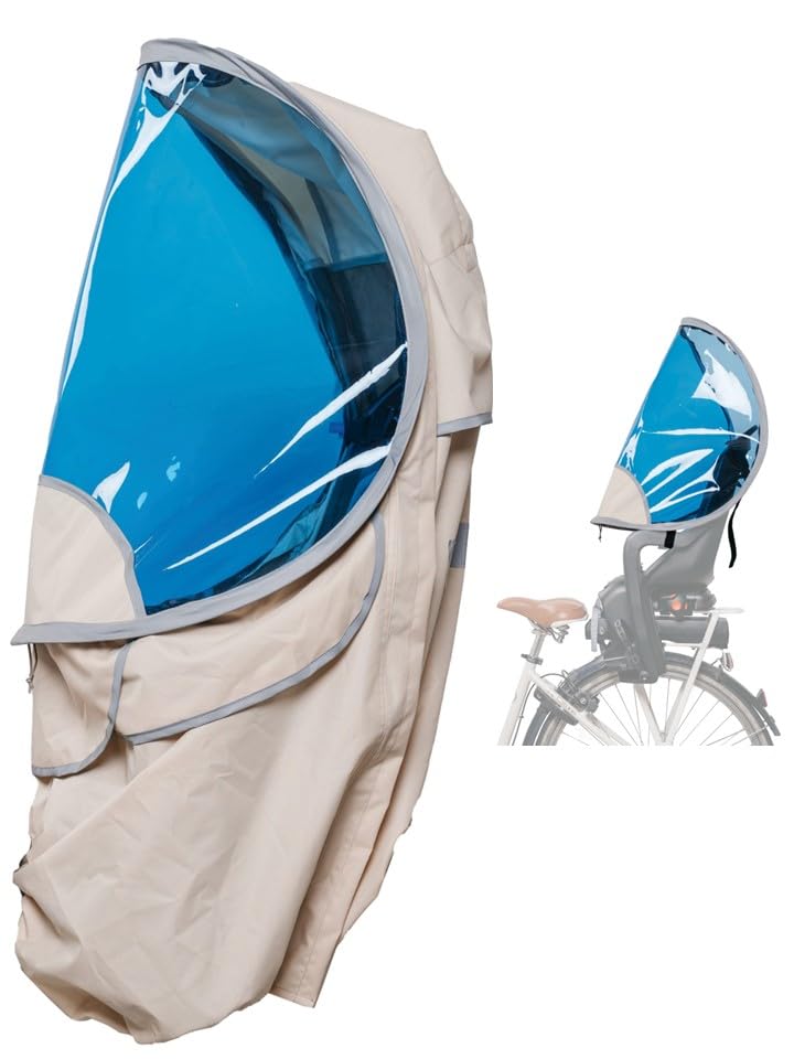 Bub-up Kids Sun & Rain Child rain and sun protection for bike seats - Baby bike carrier sun and rain protection