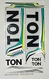 SS TON Vision Elite Limited Edition Cricket Bat Bat Sticker (Blue, Yellow)