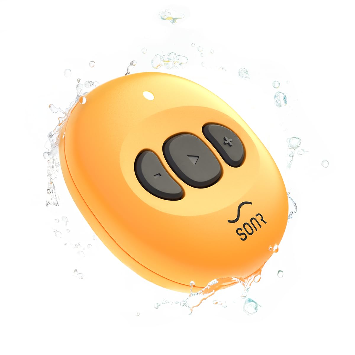 Photo 1 of SONR Music 2 Open-Ear Bone Conduction Swimming Headphones, MP3 Player with 16GB Memory, IPX8 Waterproof for Pool, Open Water & Triathlon Training (Yellow)