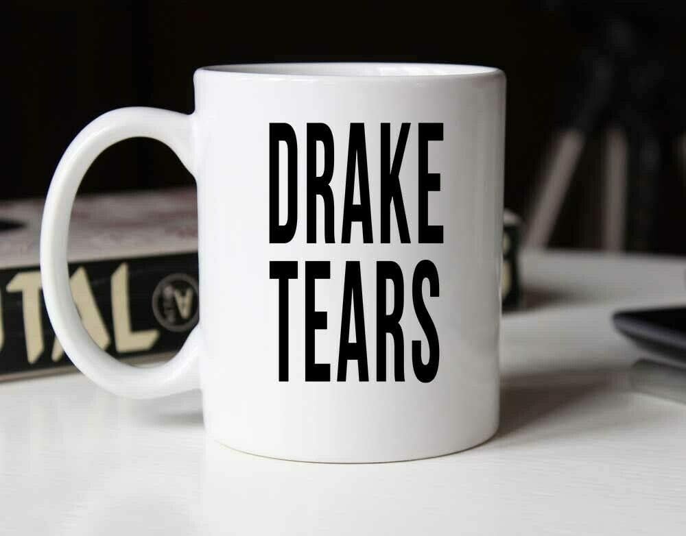 Drake Tears Series Funny Cute Ceramic Coffee Mug As A Gift Mug