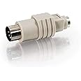 C2G 02475 PS/2 Female to AT Male Keyboard Adapter, Beige