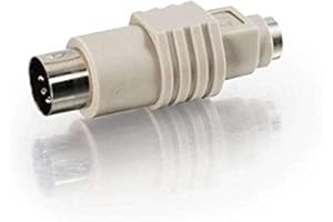 C2G 02475 PS/2 Female to AT Male Keyboard Adapter, Beige