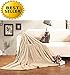 CELINE LINEN #1 Fleece Blanket on Amazon - Super Soft - Luxury- All Season Super Plush Luxury Fleece Blanket, Full/Queen Cream