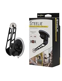 Nite Ize   Soporte para parabrisas de coche para sistema de montaje magnético Steelie