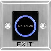 XYBkey contactless Access Control Infrared Sensor Access Control Switch exit Button 86 Type Door Opening Button Non-Contact, Suitable for Access Control System Door and Garage Opener
