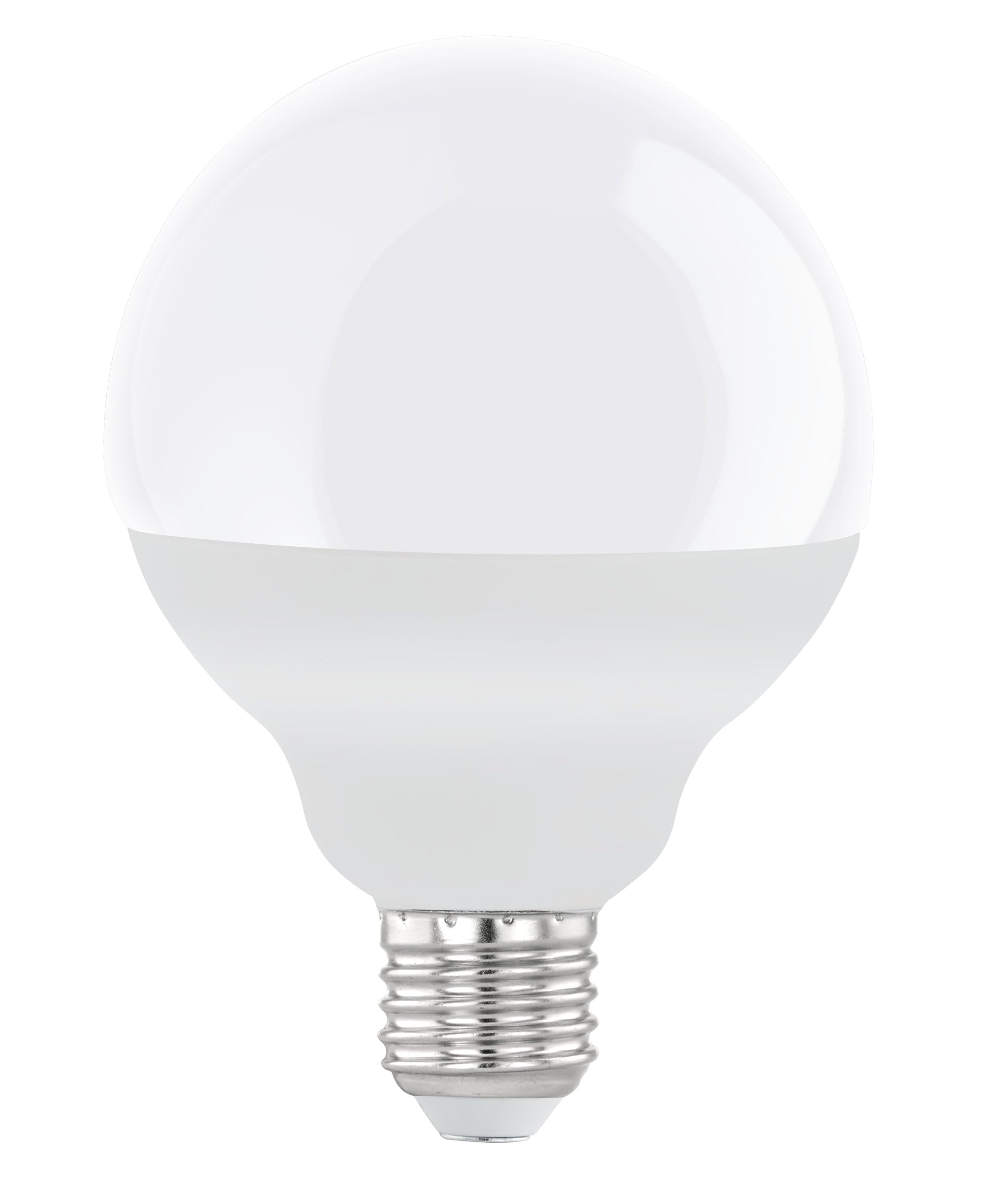 Eglo LED Light Bulb, E27 Globe, 11.8 watt (Equivalent to 75 watt), 1055 lumens, Neutral White lamp, 4000 Kelvin, Spotlight G95, Ø 3.7 inches