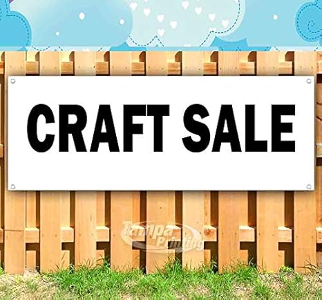 Amazon Com Craft Sale 13 Oz Heavy Duty Vinyl Banner Sign With