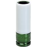 SUNEX Tools 1/2 in. Drive 3/4 in. 6-Point Thin Wall Impact Socket, CR-MO Steel, Model 28492