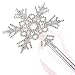 BLUE PANDA 12 Pack Fairy Princess Wand for Girls, Party Favors for Kids, Dress Up Accessories, For Ages 3-14