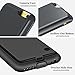 NOHON Charger Case, 2000mAh Rechargeable External Charging Case Protective Portable Battery Case for iPhone 6S / 6 Support iOS 10(Black)