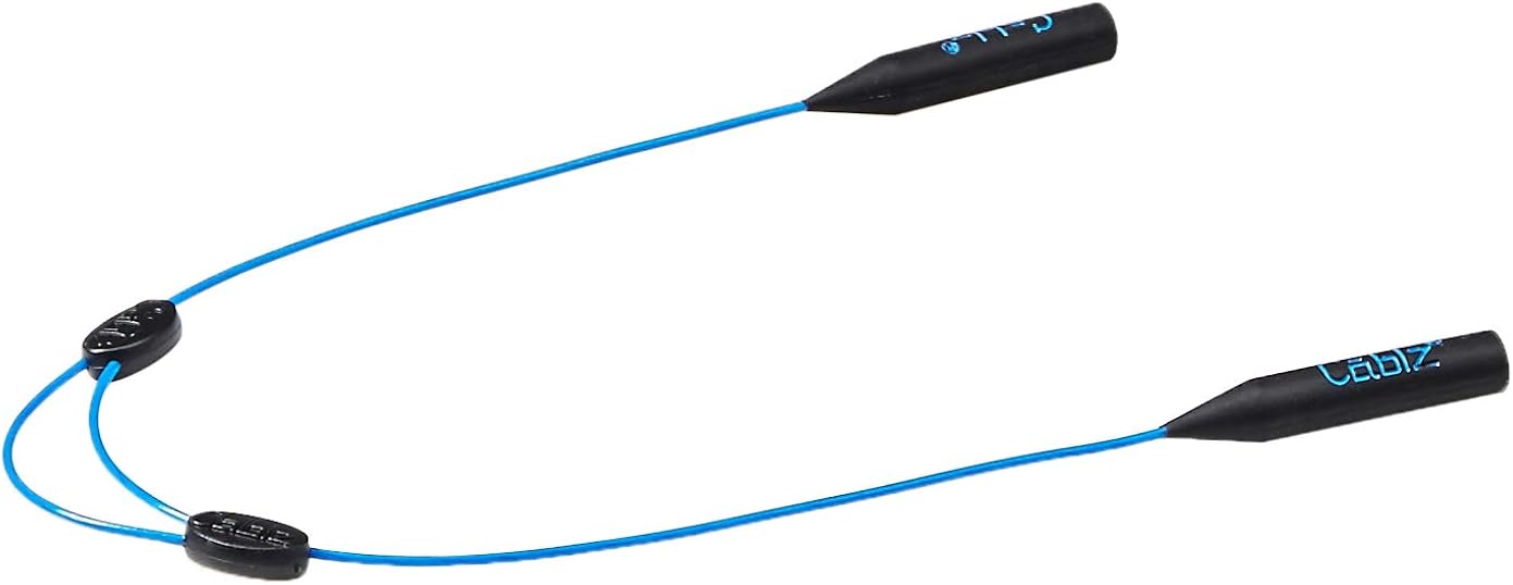 Cablz Monoz Zipz Classic Stainless Steel Cable, Blue, 14": Clothing