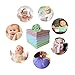 Baby Washcloths Natural Organic Baby Face Towels - Reusable and Extra Soft Newborn Baby Bath Washcloths - Suitable for Sensitive Skin Baby Registry as Shower Gift Set