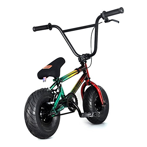 FatBoy Mini BMX Bicycle Freestyle Bike Fat Tires, Rasta Assault